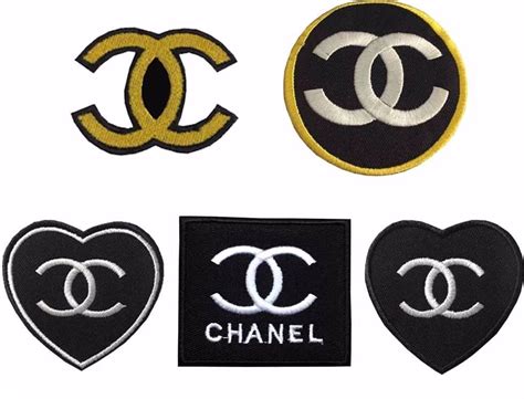 chanel iron on patches|Chanel embroidered patches.